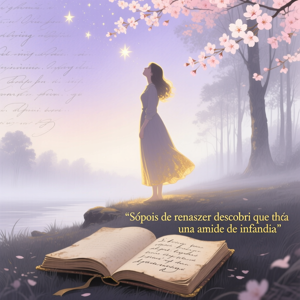 Só depois de renascer descobri que tinha uma amiga de infância