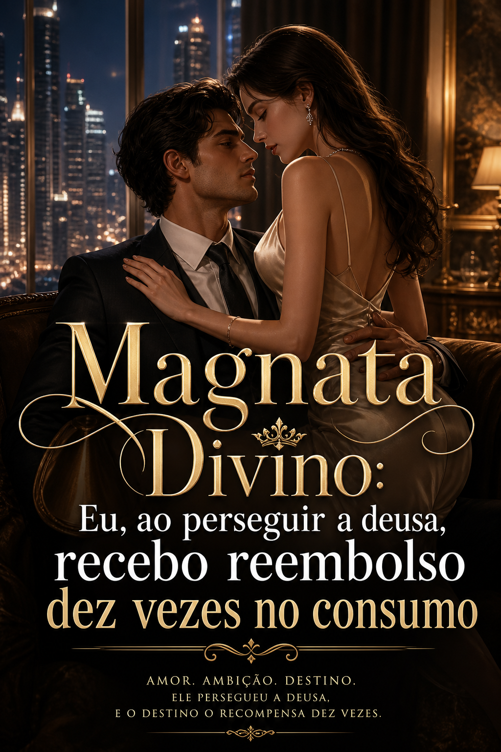 Magnata Divino: Eu, ao perseguir a deusa, recebo reembolso dez vezes no consumo