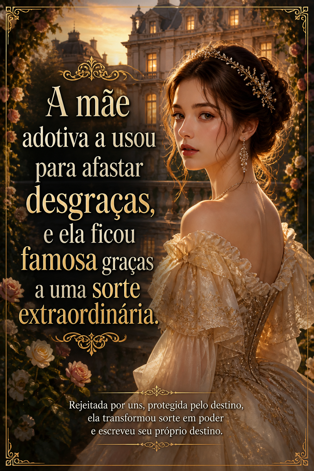 A mãe adotiva a usou para afastar desgraças, e ela ficou famosa graças a uma sorte extraordinária.