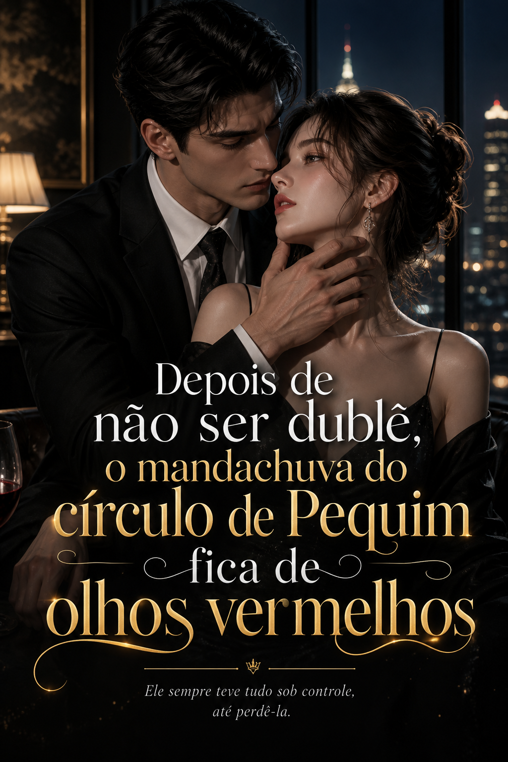 Depois de não ser dublê, o mandachuva do círculo de Pequim fica de olhos vermelhos